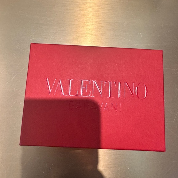 100% Authentic Brand new VALENTINO GARAVANI Neon VLTN Leather Wallet - Picture 6 of 7